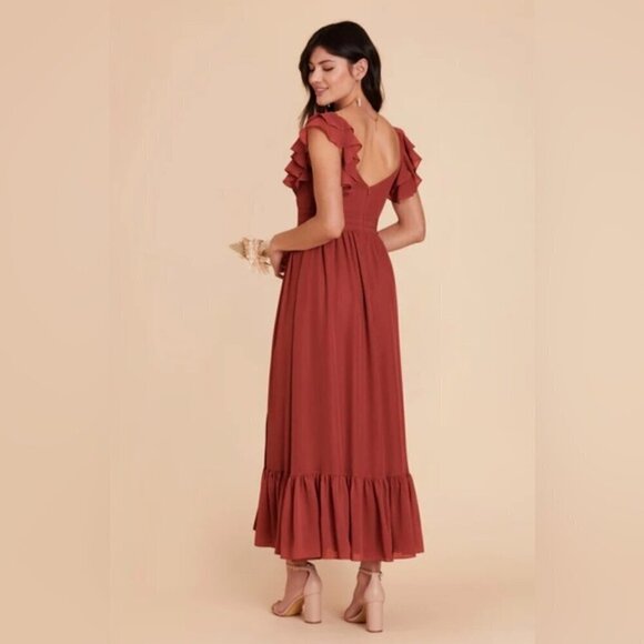 Birdy Grey - Women's Michelle Dress Chiffon - Spice. Size: M. NWT. (1643) - Picture 10 of 13